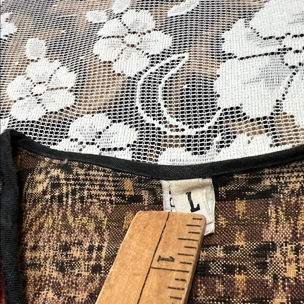 Bohemian-Style Patchwork Vest Featuring Cotton Fa… - image 3